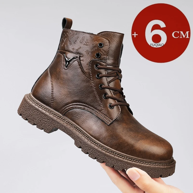Men'S Shoes Timberland - Sepatu Boots Pria Penambah Tinggi Tak