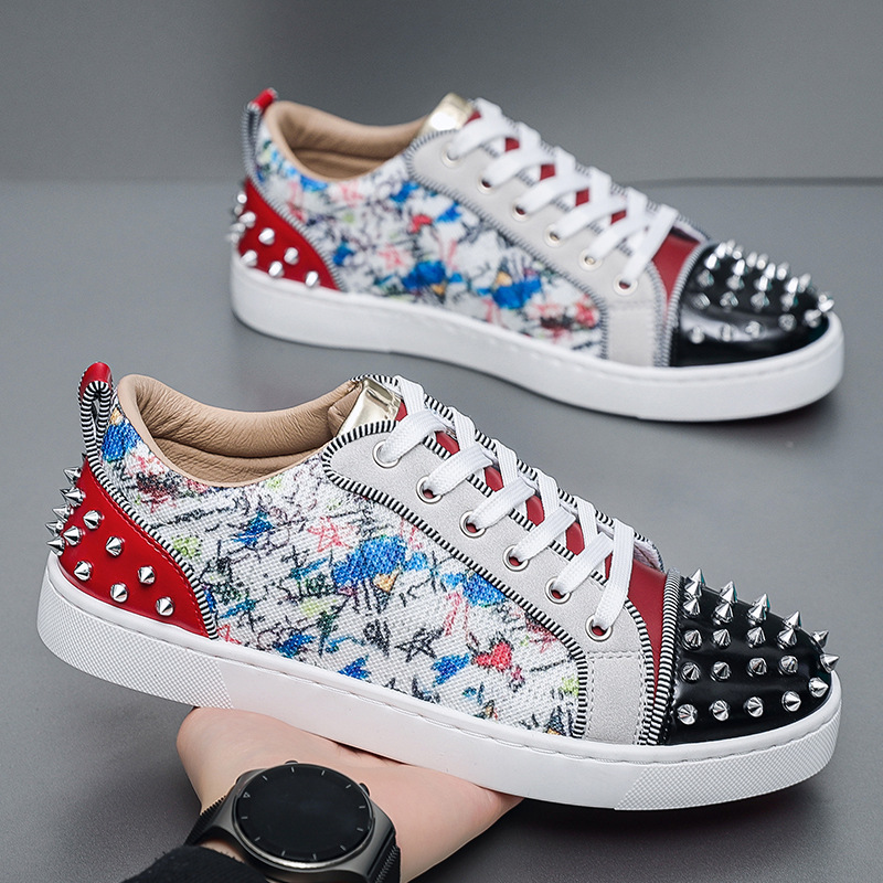 Men Shoes Dior - Sepatu Sneakers Kasual Pria Bergaya Baru