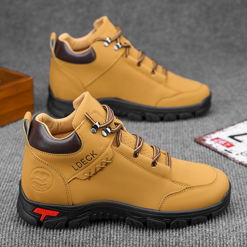 Men'S Shoes For Work - Sepatu Bot Pergelangan Kaki Tinggi Ukuran