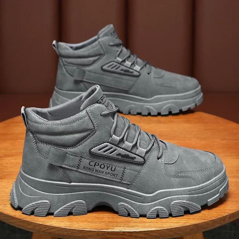 Men'S Shoes For Work - Sepatu Bot Pria Sepatu Musim Semi