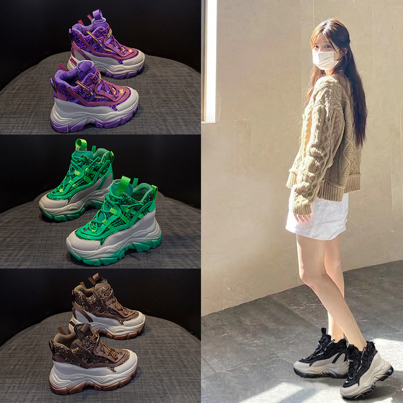 Running Shoes Lightweight - Sepatu Wedges Tersembunyi Wanita 2025 Sepatu