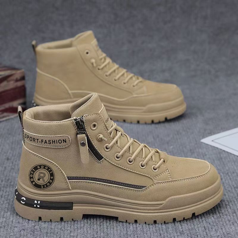 Men'S Shoes For Work - Sepatu Boots Kerja Pria Retro High