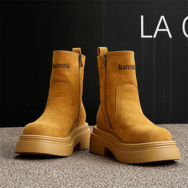 Men'S Shoes Timberland - Sepatu Bot Pendek Gaya Pasangan Model