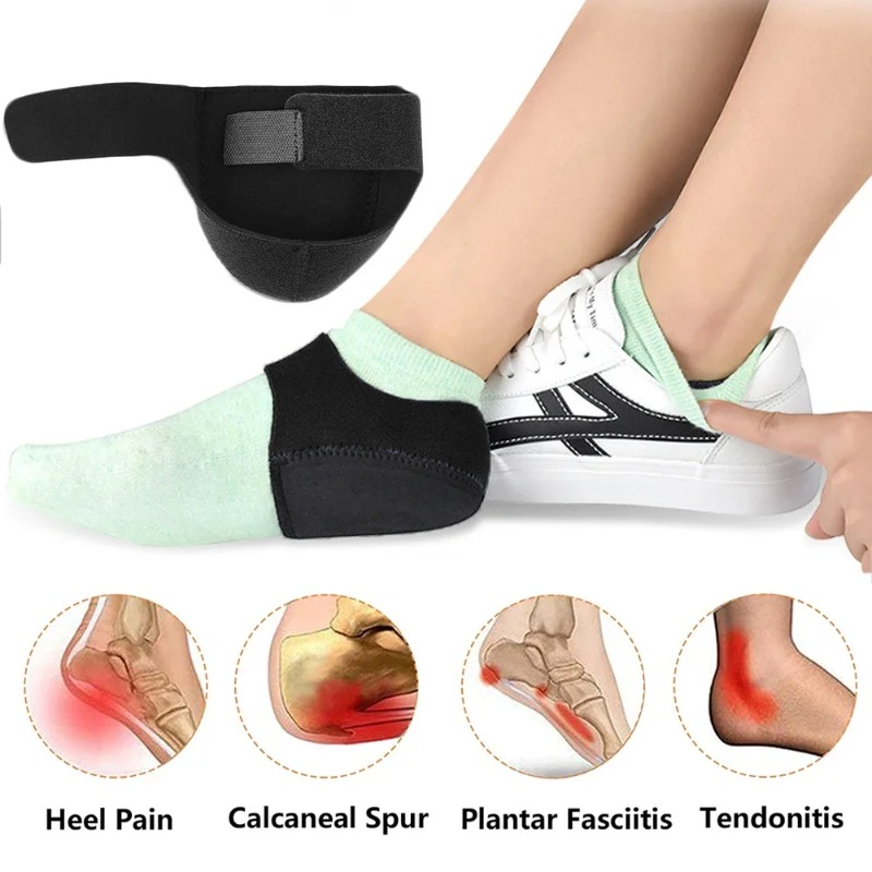 Penyangga Tumit Silikon Gel Be - Men'S Shoes For Plantar Fasciitis ulasan dan harga