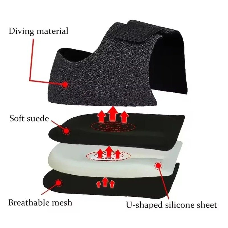 Penyangga Tumit Silikon Gel Be - Men'S Shoes For Plantar Fasciitis ulasan dan harga