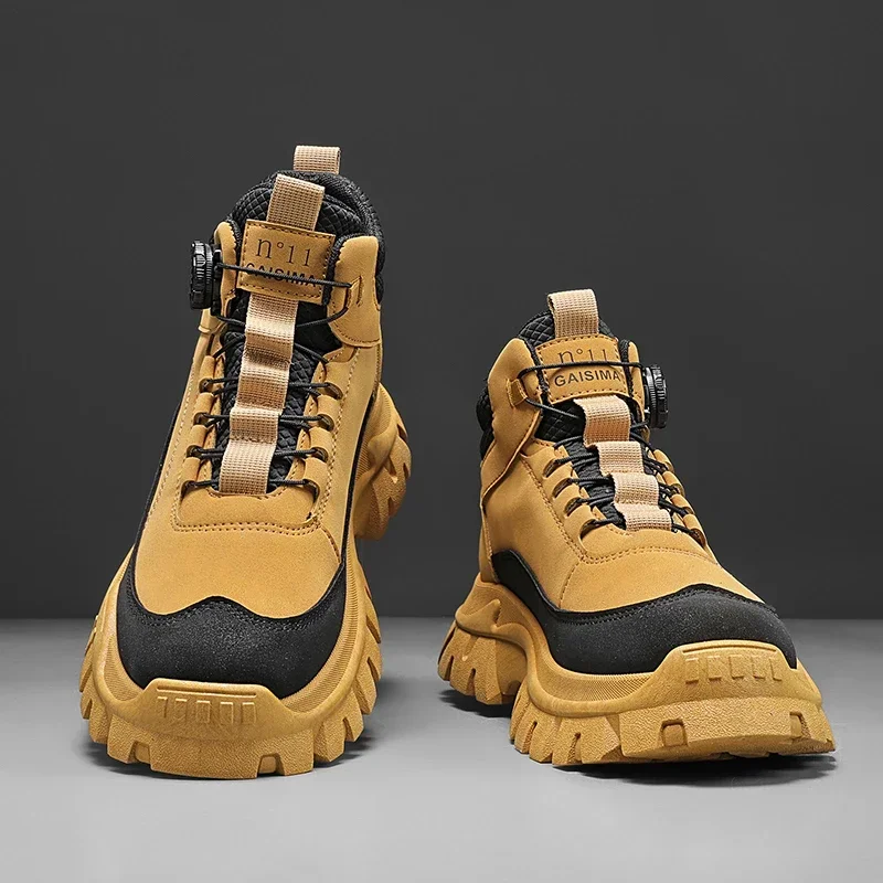 Sepatu Bot Pria Mewah Berkuali - Men'S Shoes For Work ulasan dan harga
