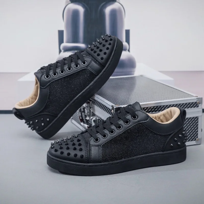 Sneakers pria desainer paku ke - Men Shoes Dior ulasan dan harga