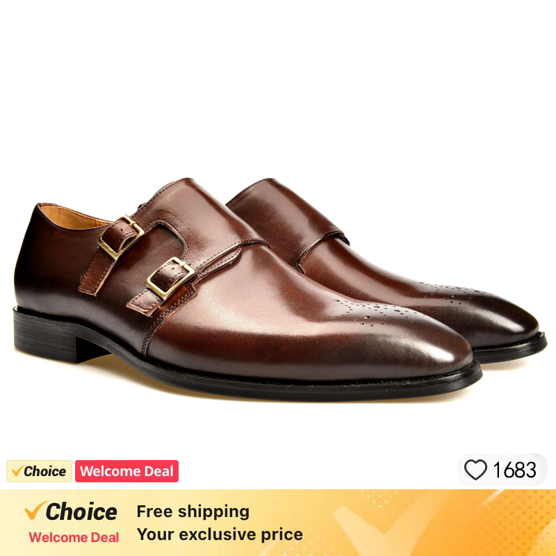 Sepatu Kulit Pria Formal Oxfor - Men Shoes Eu To Us Size ulasan dan harga