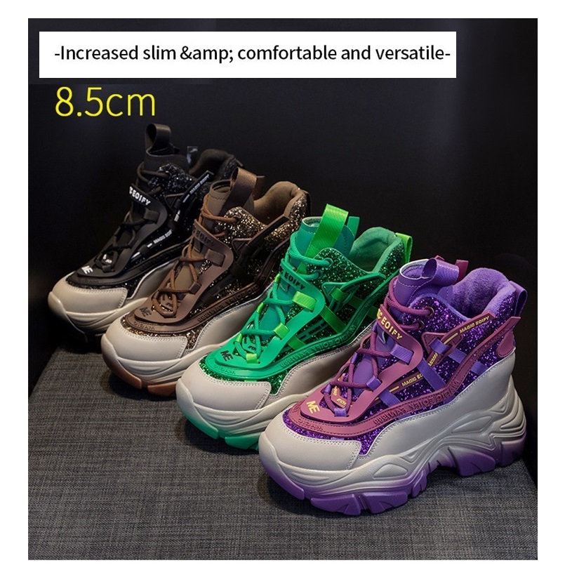 Sepatu Wedges Tersembunyi Wani - Running Shoes Lightweight ulasan dan harga