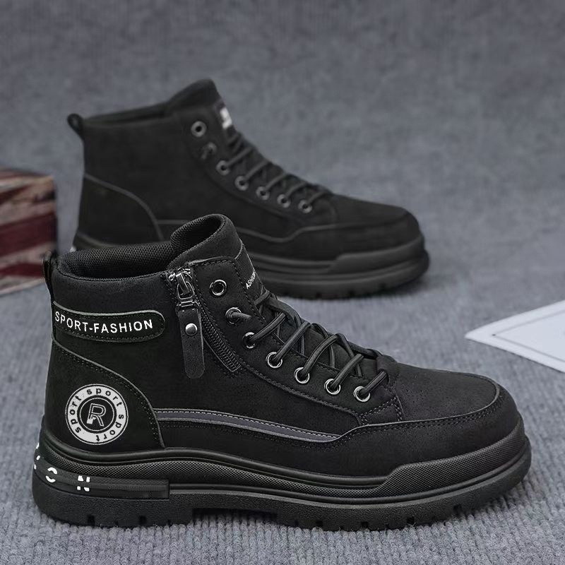 Sepatu Boots Kerja Pria Retro  - Men'S Shoes For Work ulasan dan harga