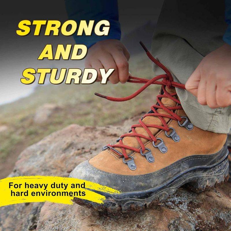 Tali Sepatu Bot Bulat, Panjang - Men'S Shoes For Work ulasan dan harga
