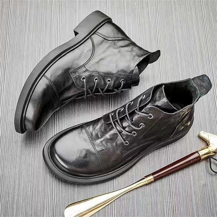 Sepatu Boots Chelsea Pria Musi - Men'S Shoes For Work ulasan dan harga