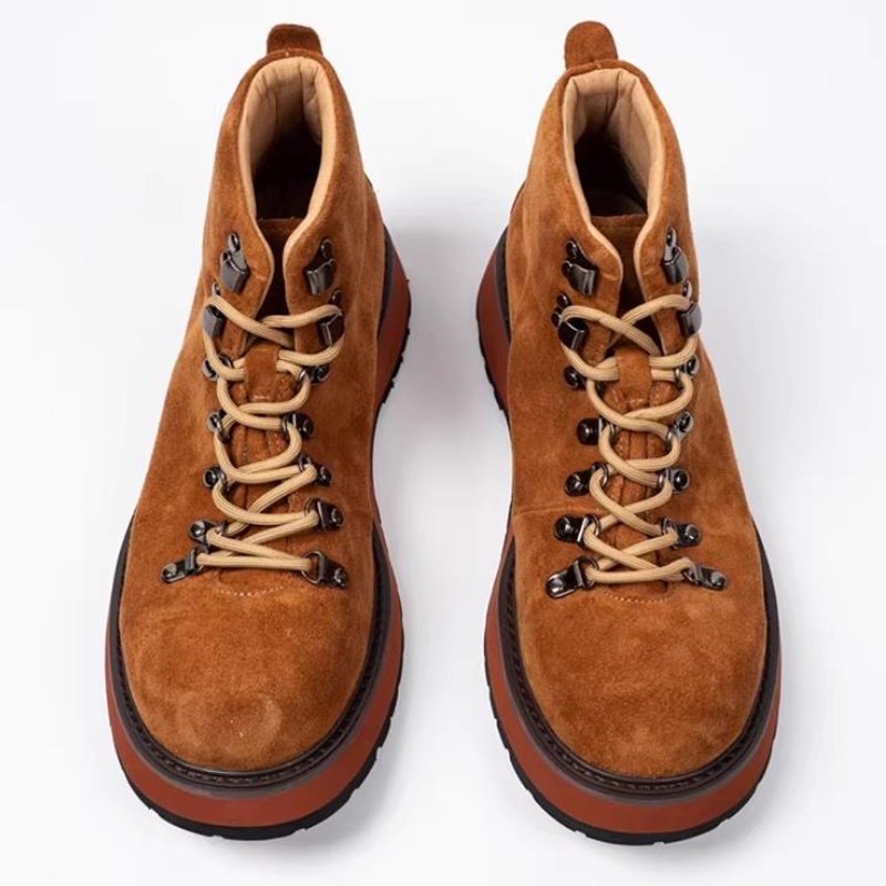 Sepatu Bot Pria Kulit Asli Sol - Men'S Shoes For Work ulasan dan harga