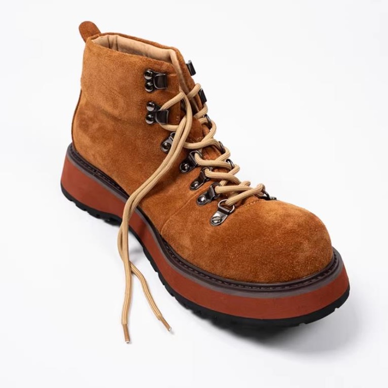 Sepatu Bot Pria Kulit Asli Sol - Men'S Shoes For Work ulasan dan harga
