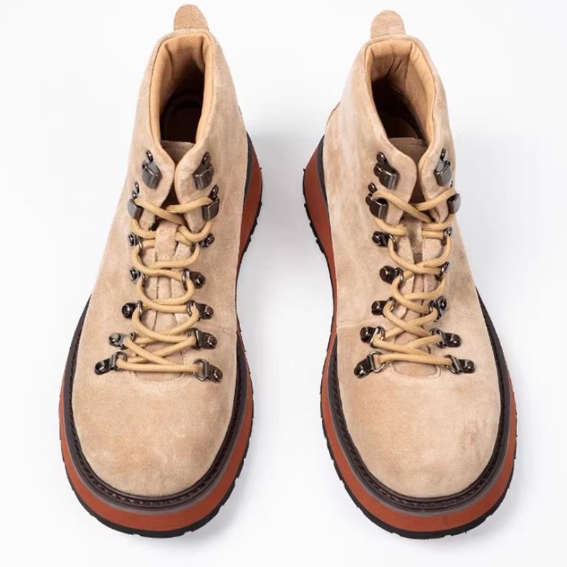 Sepatu Bot Pria Kulit Asli Sol - Men'S Shoes For Work ulasan dan harga