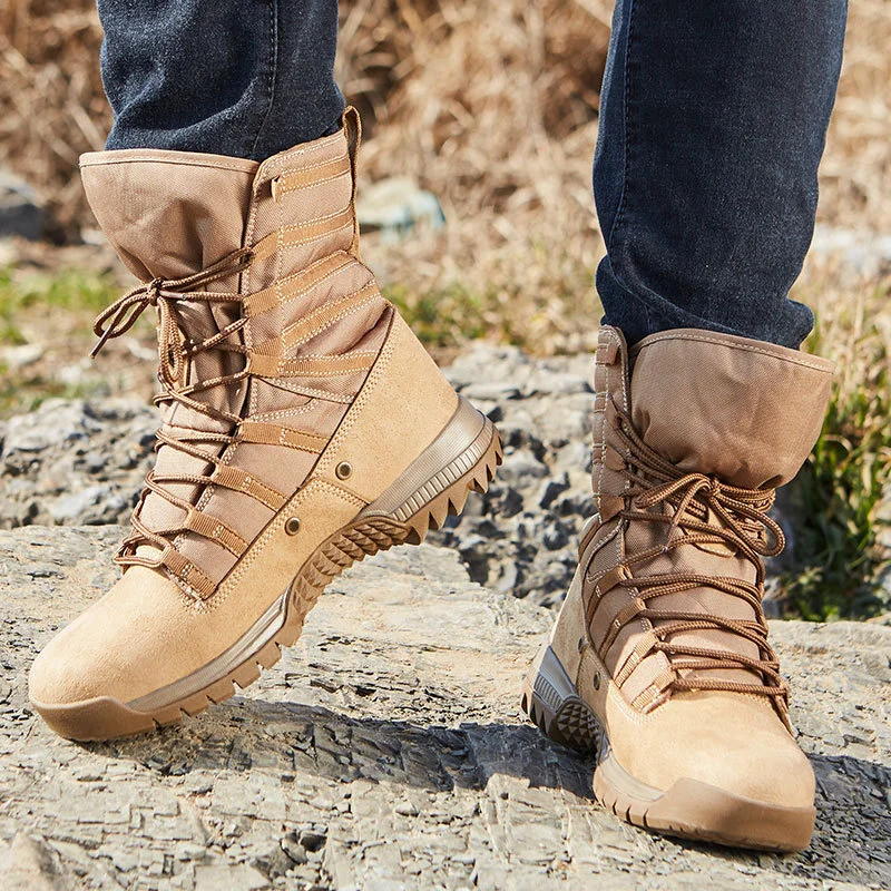 Sepatu Bot Gurun Taktis Tinggi - Men Shoes Eu To Us Size ulasan dan harga