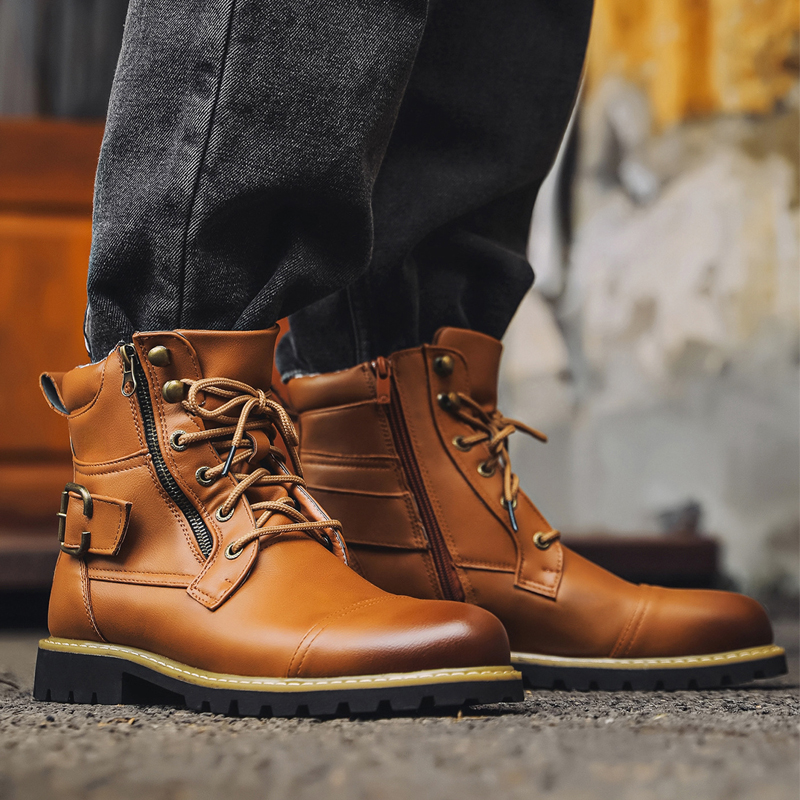 Sepatu Bot Kulit Pria Berkuali - Men'S Shoes Timberland ulasan dan harga