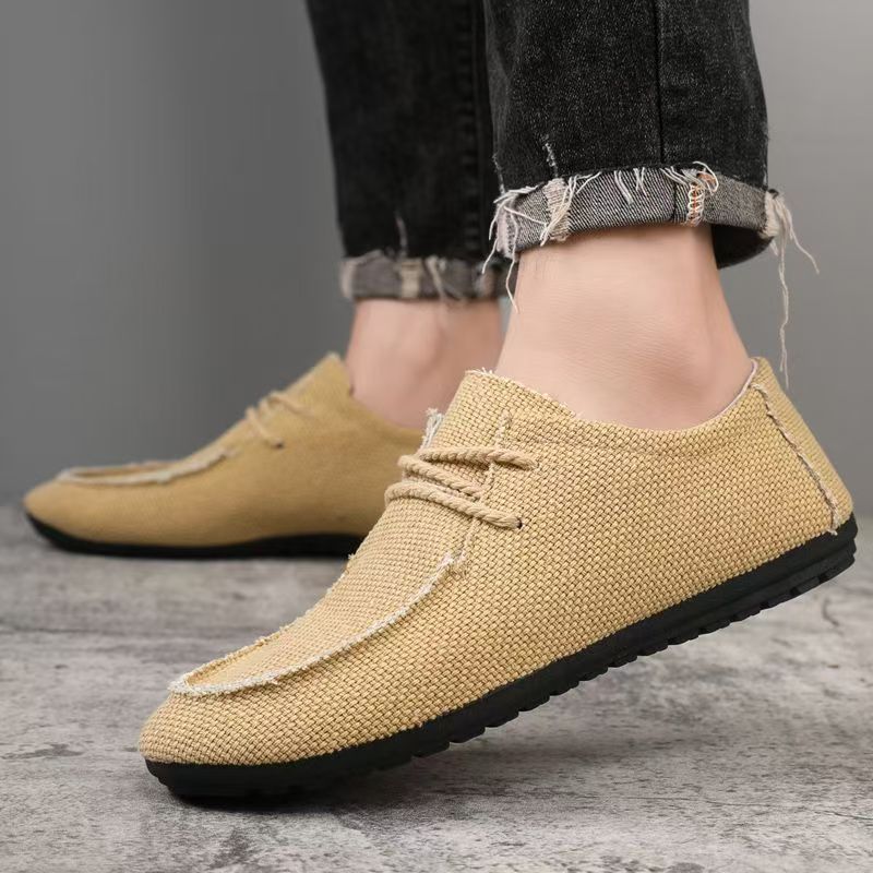 Sepatu Kanvas Bertali Ukuran B - Men'S Shoes For Work ulasan dan harga