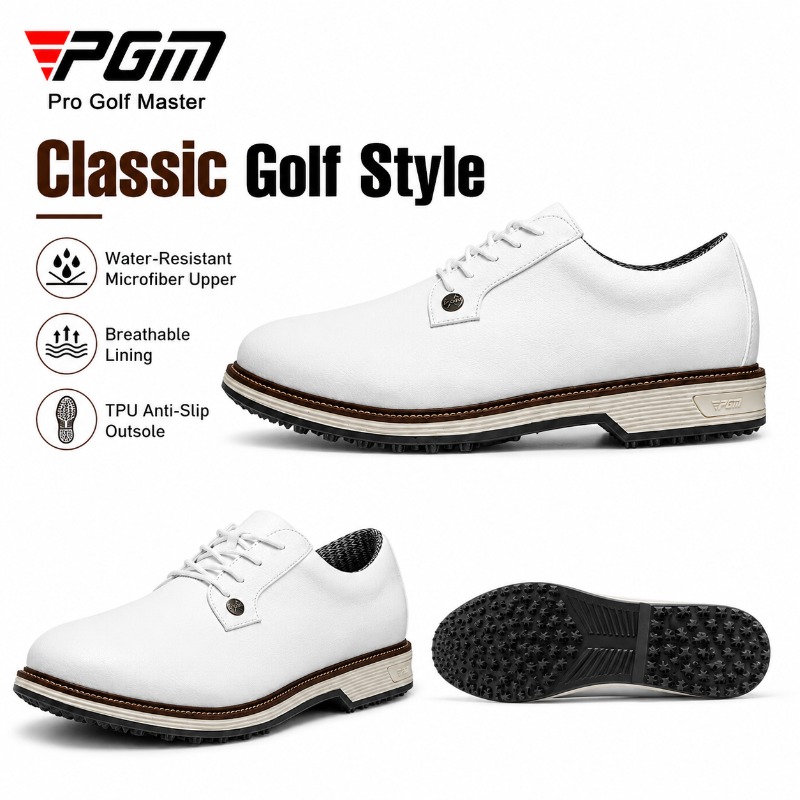 PGM Sepatu Golf Tahan Air Pria - Men Shoes Eu To Us Size ulasan dan harga